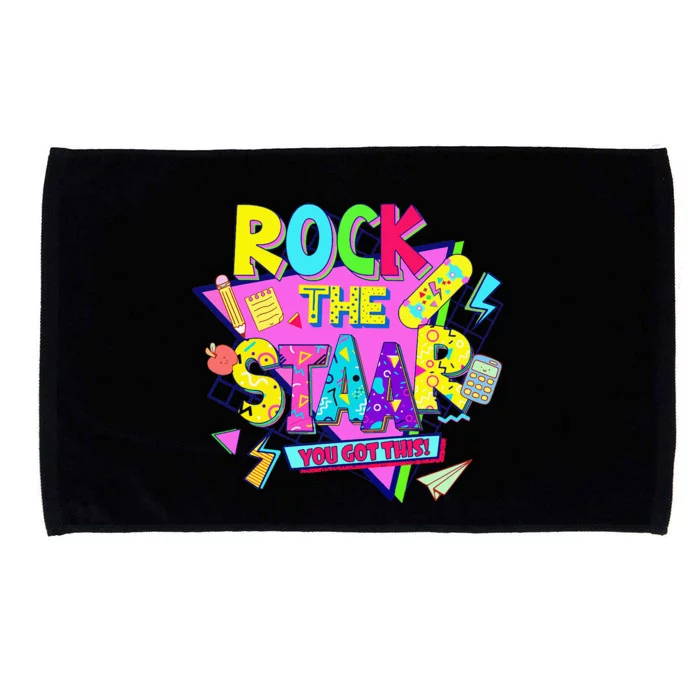 Rock The Staar Test Testing Day Microfiber Hand Towel