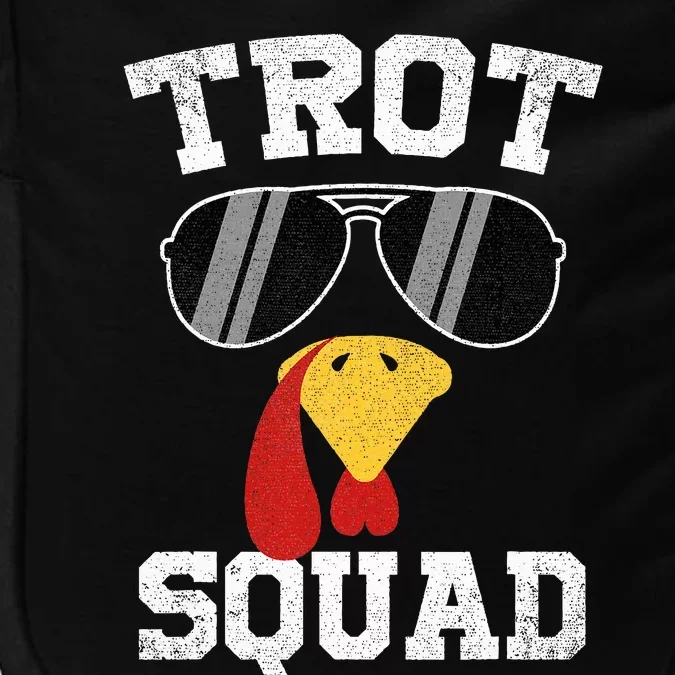 Running Turkey Sunglasses Trot Squad Thanksgiving Impact Tech Backpack