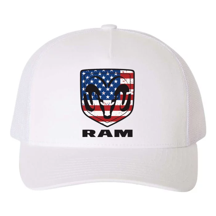 R.A.M Trucks Shield Flag Yupoong Adult 5-Panel Trucker Hat