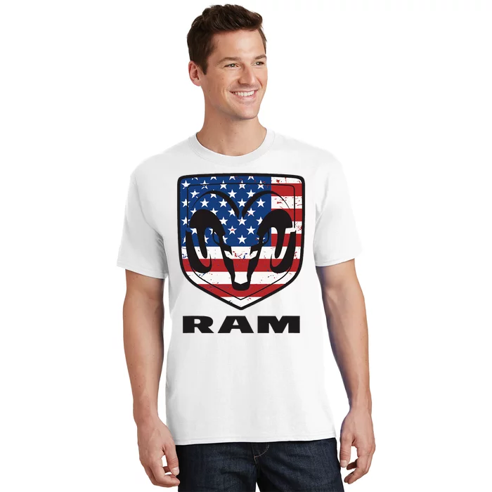 R.A.M Trucks Shield Flag T-Shirt