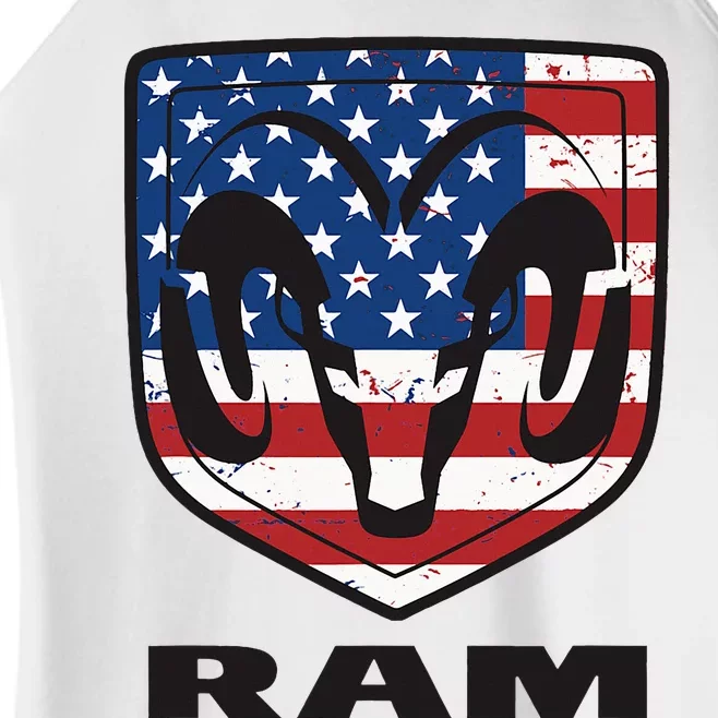 R.A.M Trucks Shield Flag Women’s Perfect Tri Rocker Tank