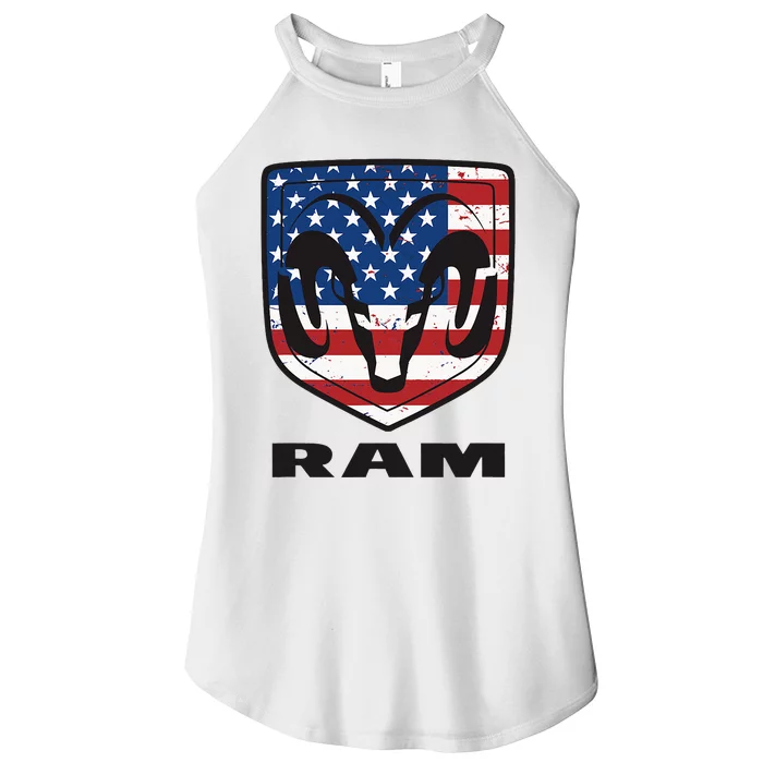 R.A.M Trucks Shield Flag Women’s Perfect Tri Rocker Tank