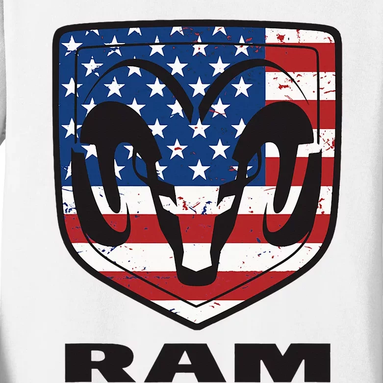 R.A.M Trucks Shield Flag Kids Long Sleeve Shirt