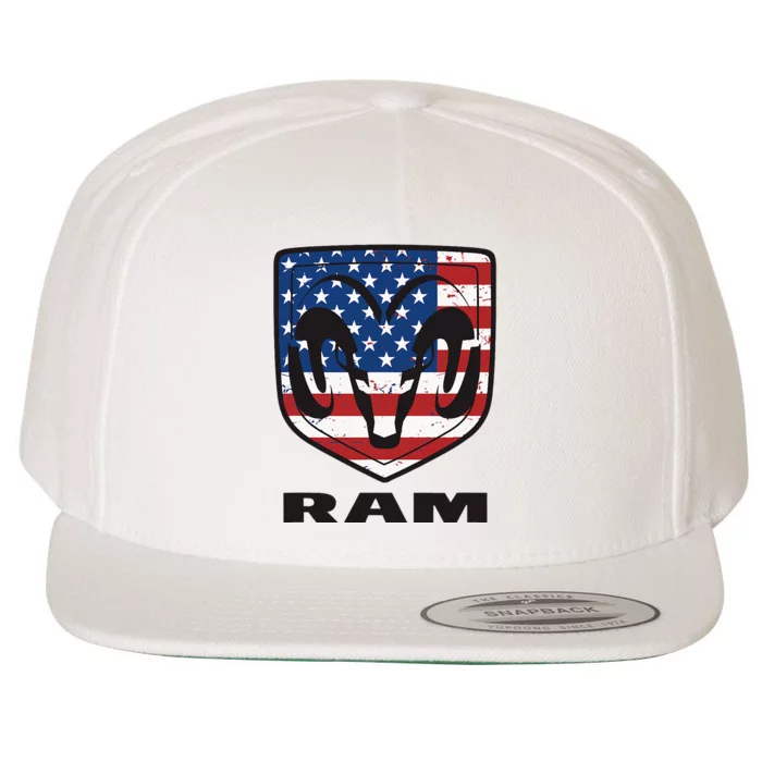 R.A.M Trucks Shield Flag Wool Snapback Cap