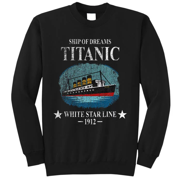 Rms Titanic Ship Sailing Boat Ship 1912 Sweatshirt