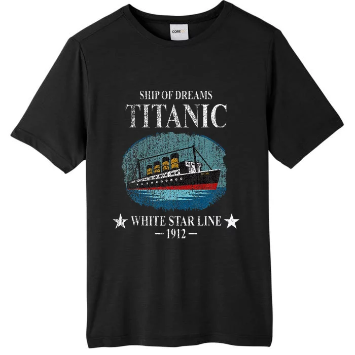 Rms Titanic Ship Sailing Boat Ship 1912 ChromaSoft Performance T-Shirt