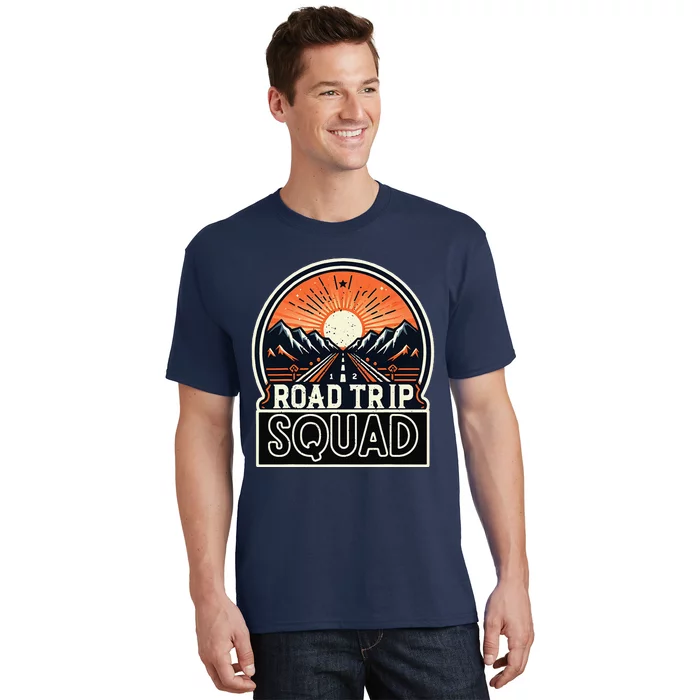 Road Trip Squad Matching Family Driving Vacation T-Shirt