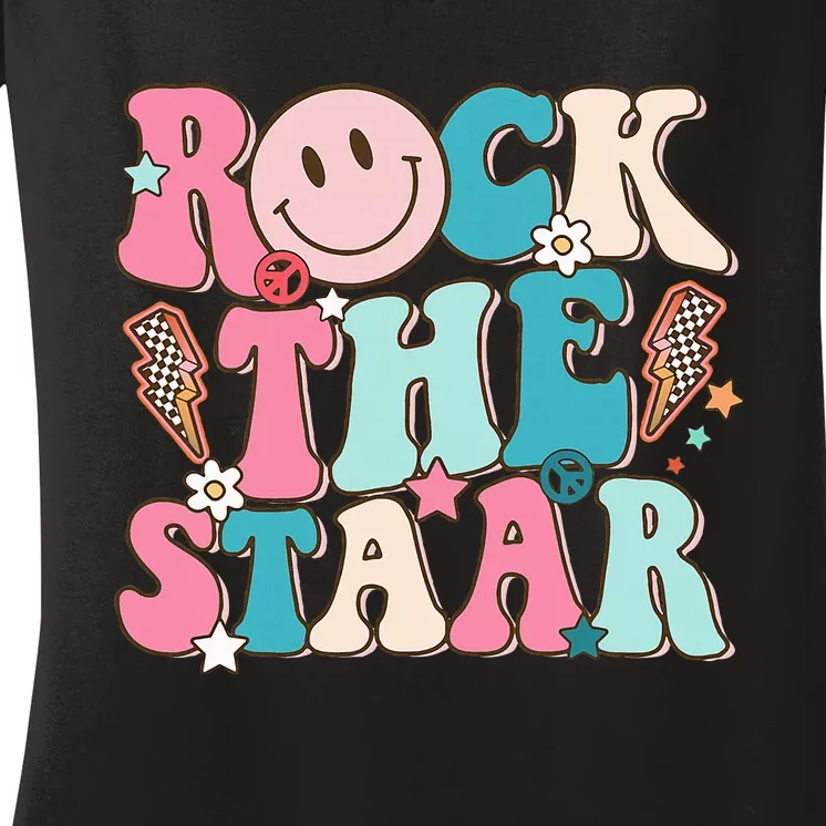 Rock The Staar Women's V-Neck T-Shirt