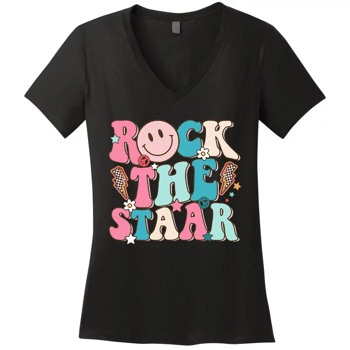 Rock The Staar Women's V-Neck T-Shirt