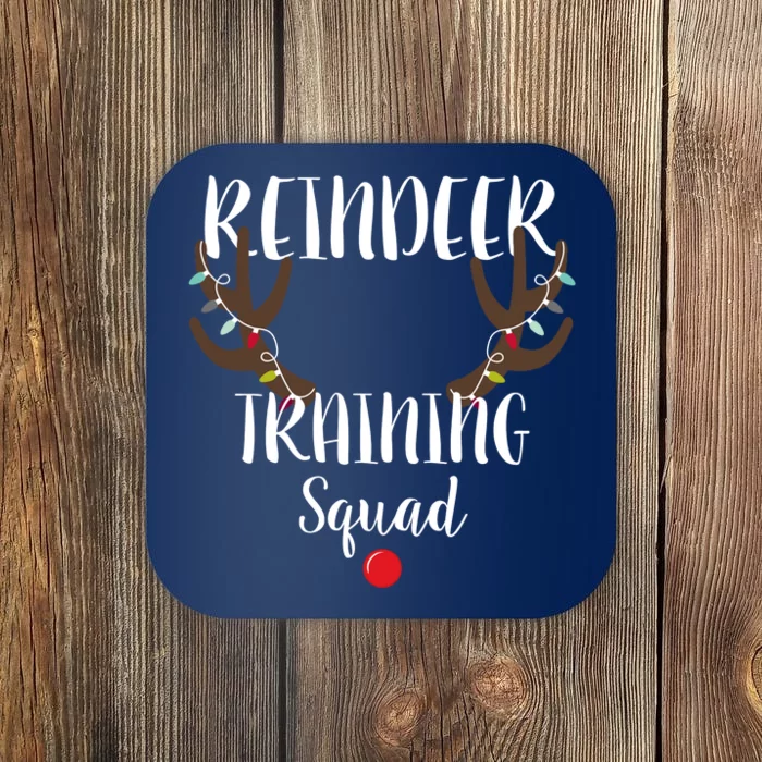 Reindeer Training Squad Coaster