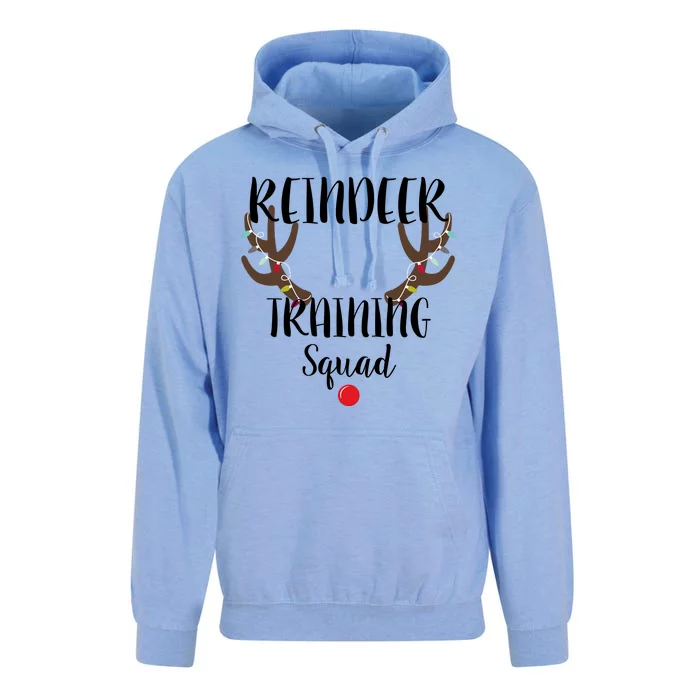 Reindeer Training Squad Unisex Surf Hoodie