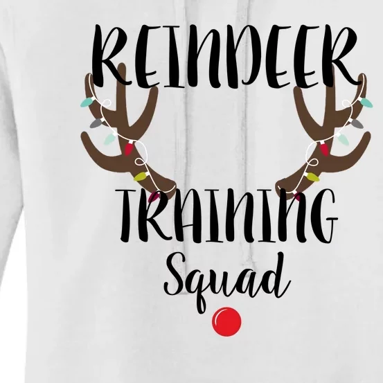 Reindeer Training Squad Women's Pullover Hoodie