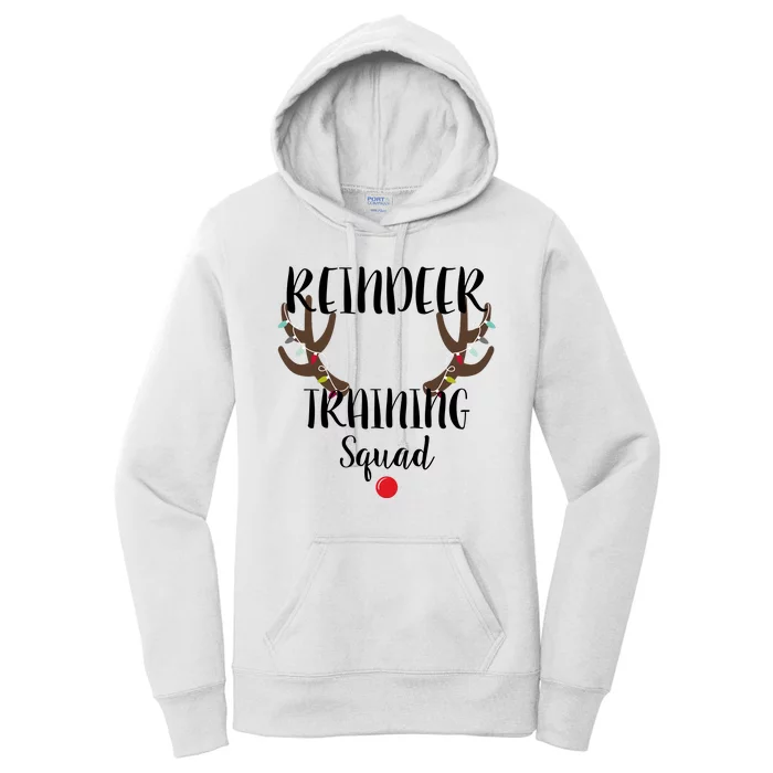 Reindeer Training Squad Women's Pullover Hoodie