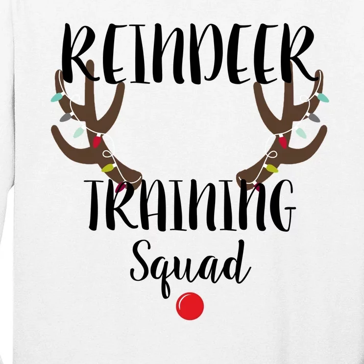 Reindeer Training Squad Tall Long Sleeve T-Shirt