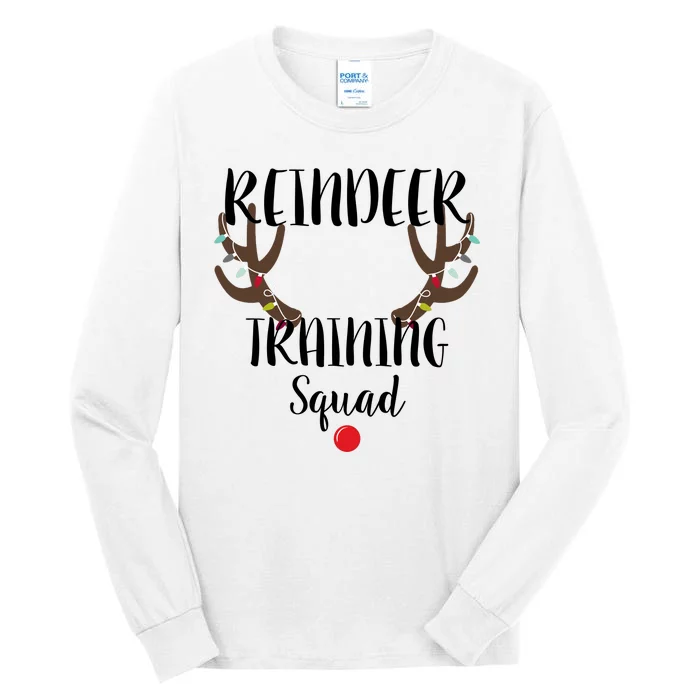 Reindeer Training Squad Tall Long Sleeve T-Shirt