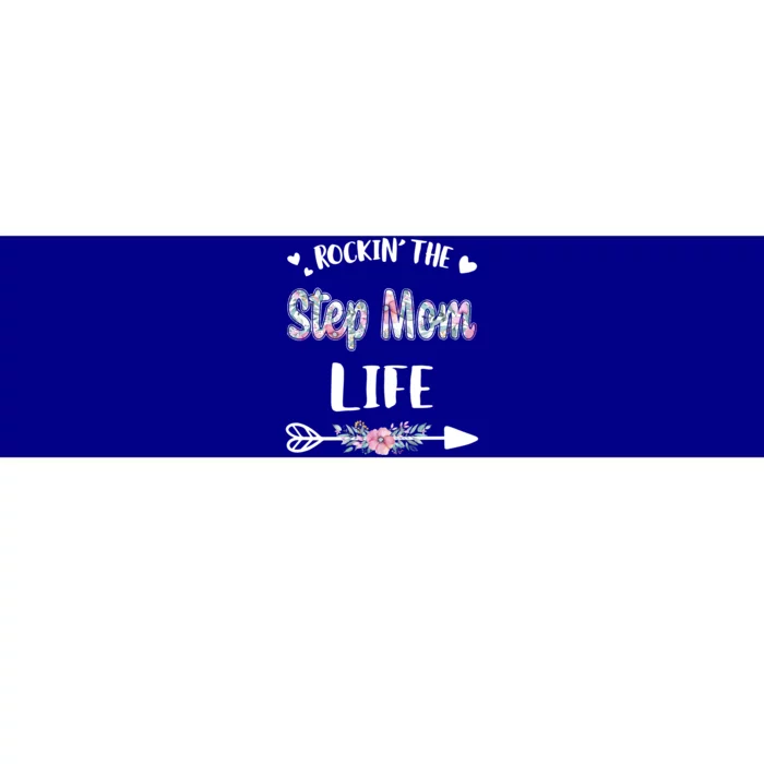 Rockin' The Step Mom Life Proud Grandma Mothers Day Funny Gift Bumper Sticker