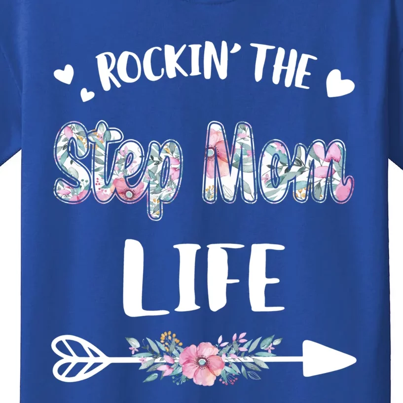 Rockin' The Step Mom Life Proud Grandma Mothers Day Funny Gift Kids T-Shirt