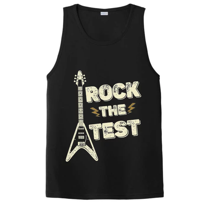 Rock The Test Guitar Teacher Test Day Testing Day Teacher Performance Tank