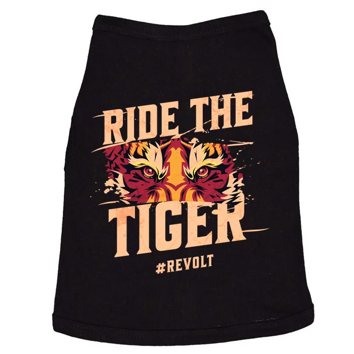 Ride The Tiger Revolt Against The Modern World Julius Evola Doggie Tank