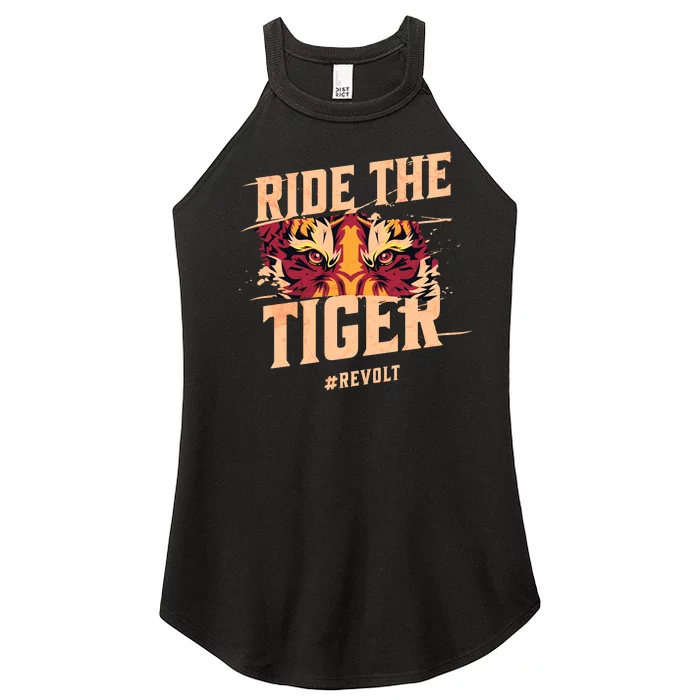 Ride The Tiger Revolt Against The Modern World Julius Evola Women’s Perfect Tri Rocker Tank