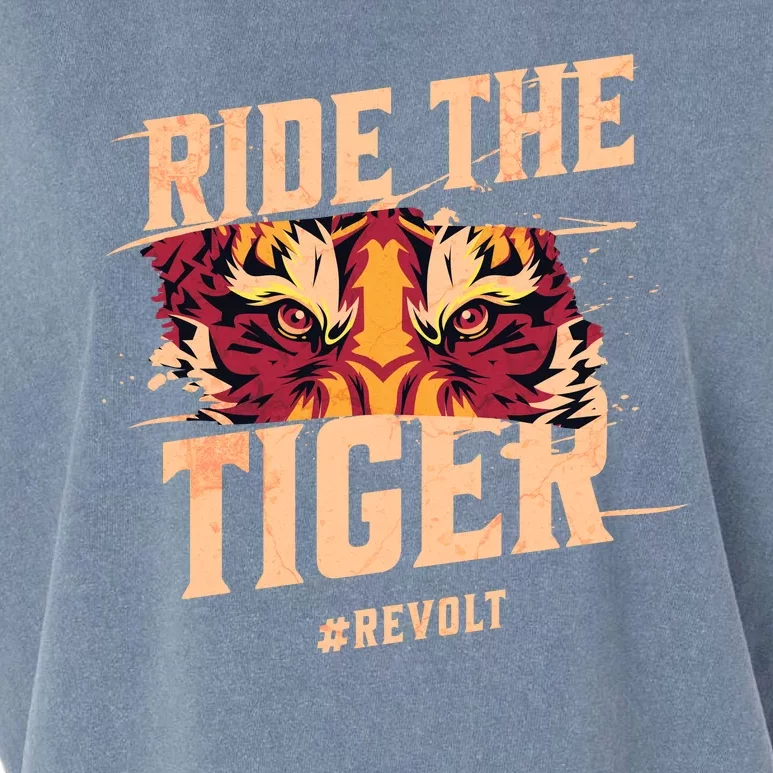 Ride The Tiger Revolt Against The Modern World Julius Evola Garment-Dyed Women's Muscle Tee