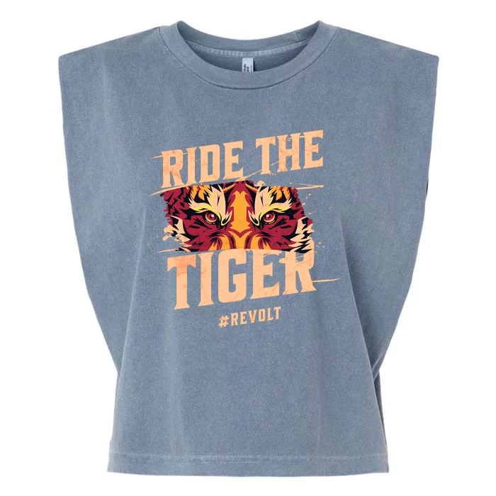 Ride The Tiger Revolt Against The Modern World Julius Evola Garment-Dyed Women's Muscle Tee