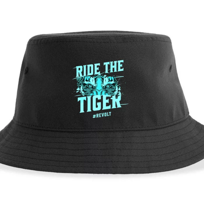 Ride The Tiger Revolt Against The Modern World Julius Evola Sustainable Bucket Hat