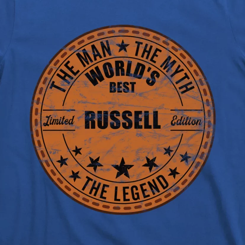 Russell The The Myth The Legend First Name Russell Gift T-Shirt