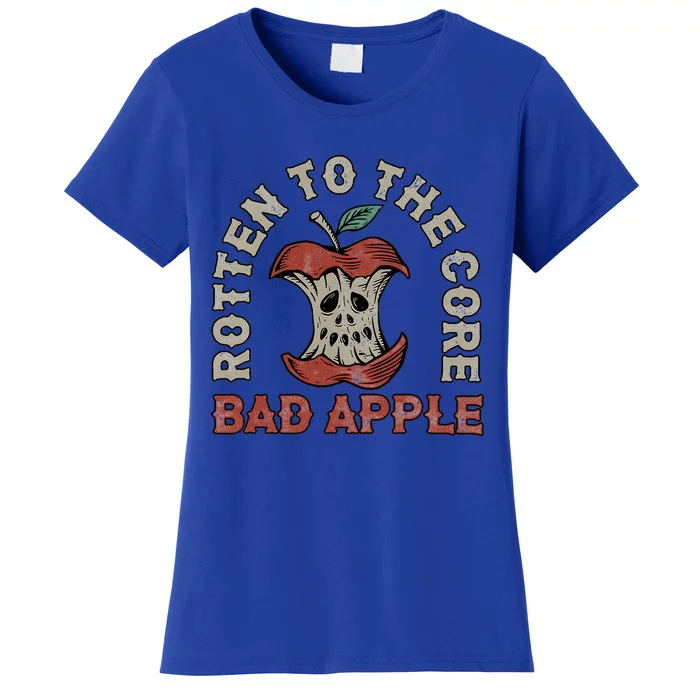 Rotten To The Core Bad Apple Women's T-Shirt