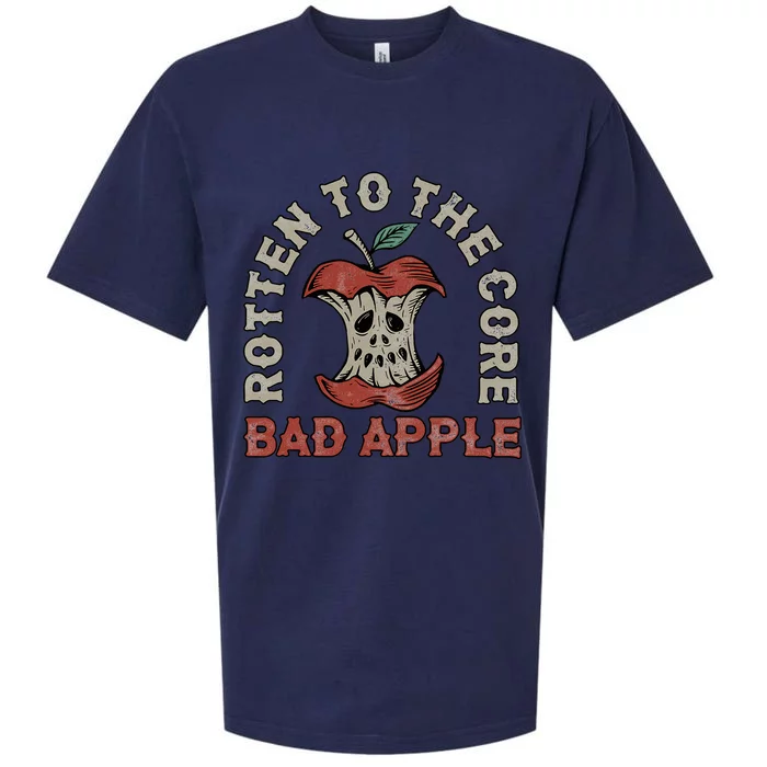 Rotten To The Core Bad Apple Sueded Cloud Jersey T-Shirt