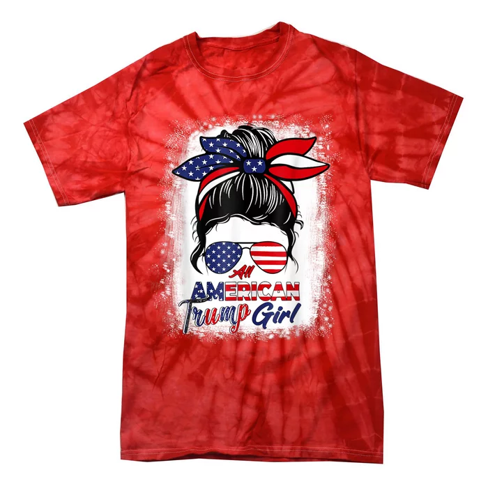 Red Trump Trump 2024 Take America Back Election Red Tie-Dye T-Shirt