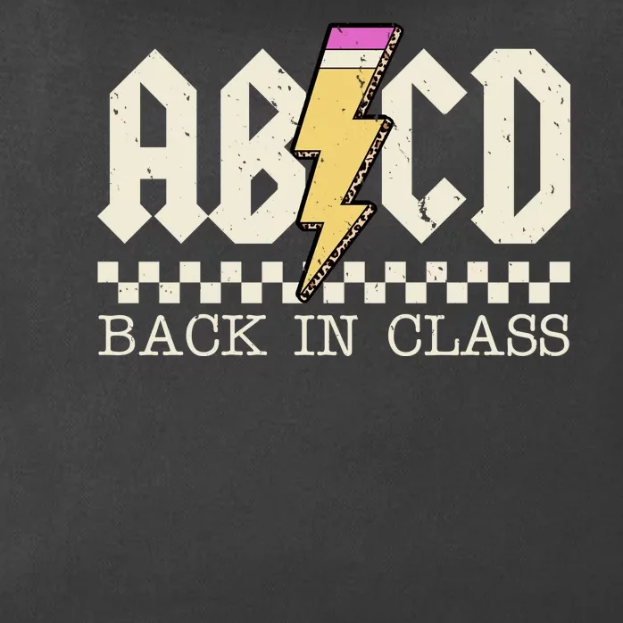 Retro Teacher Tour Abcd Back To School Classic Rock Zip Tote Bag