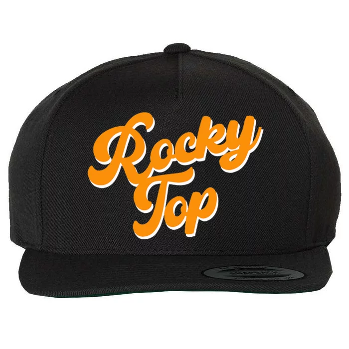 Rocky Top Tennessee Wool Snapback Cap