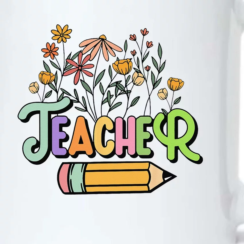 Retro Teacher Teacher for  Best Teacher Gifts Black Color Changing Mug