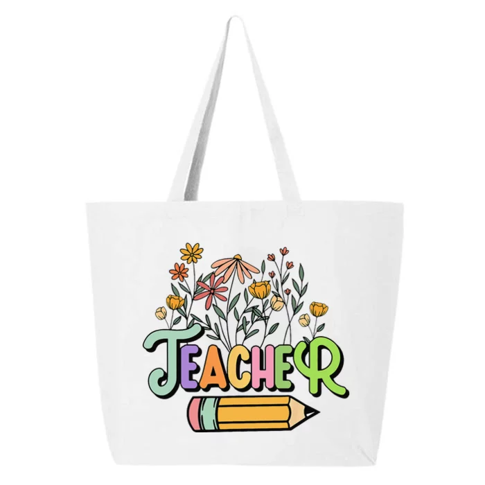 Retro Teacher Teacher for  Best Teacher Gifts 25L Jumbo Tote