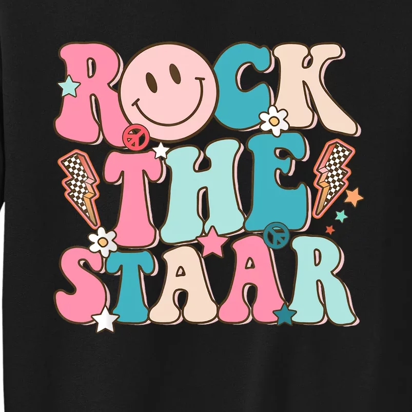 Rock The Test Test Day Teachers Motivational Rock The Staar Sweatshirt