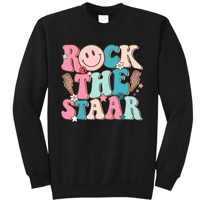 Rock The Test Test Day Teachers Motivational Rock The Staar Sweatshirt