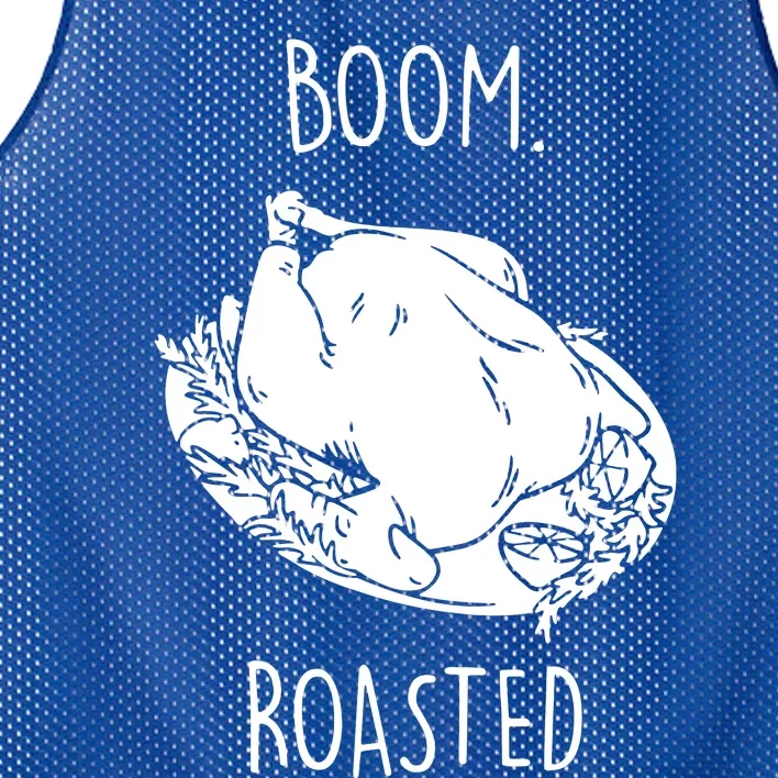 Roasted Turkey Thanksgiving Family Quote Mesh Reversible Basketball Jersey Tank