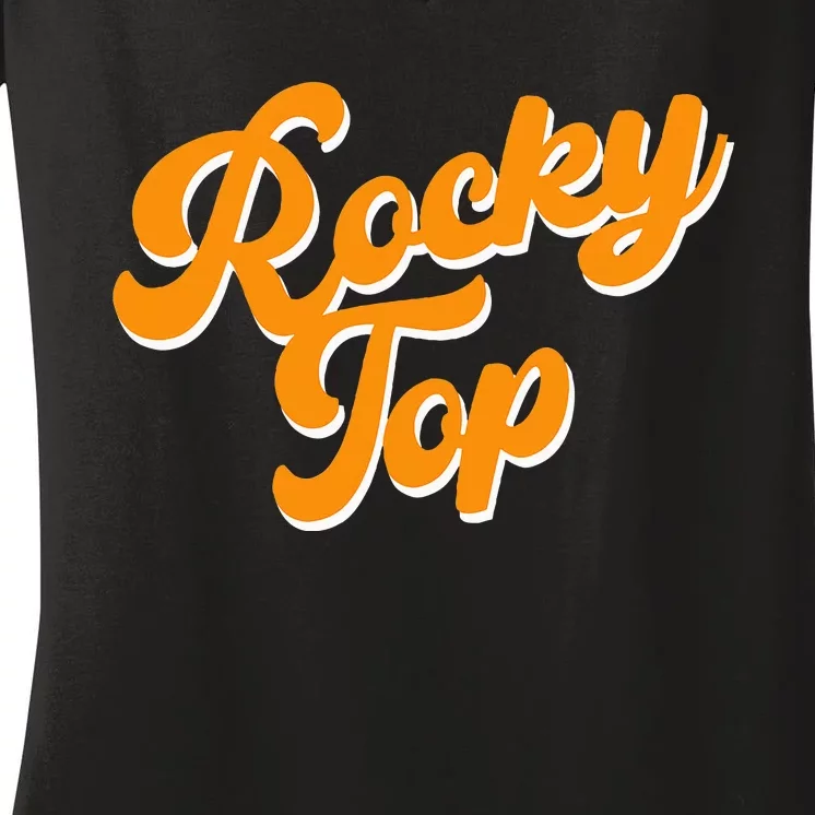 Rocky Top Tennessee Women's V-Neck T-Shirt