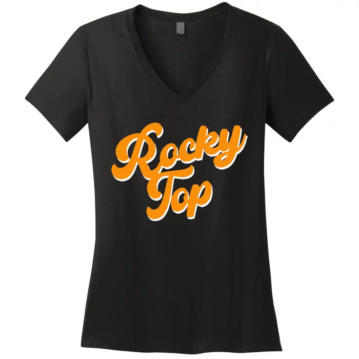 Rocky Top Tennessee Women's V-Neck T-Shirt