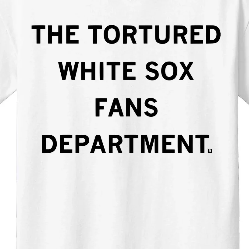 Raygun The Tortured White Sox Fans Department Kids T-Shirt