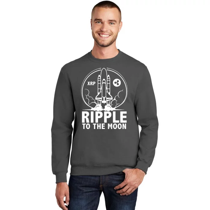 Ripple To The Moon Tall Sweatshirt