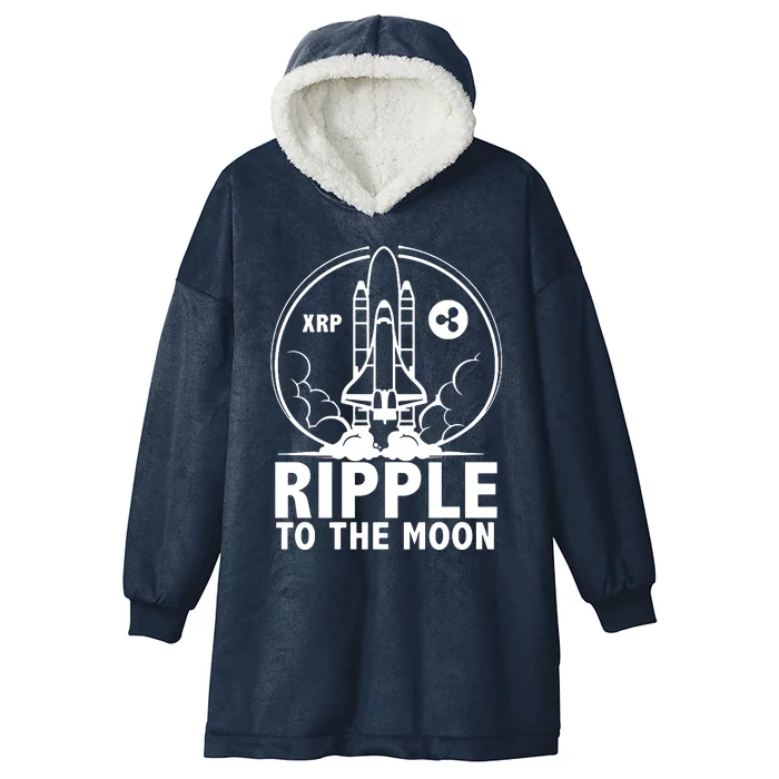 Ripple To The Moon Hooded Wearable Blanket