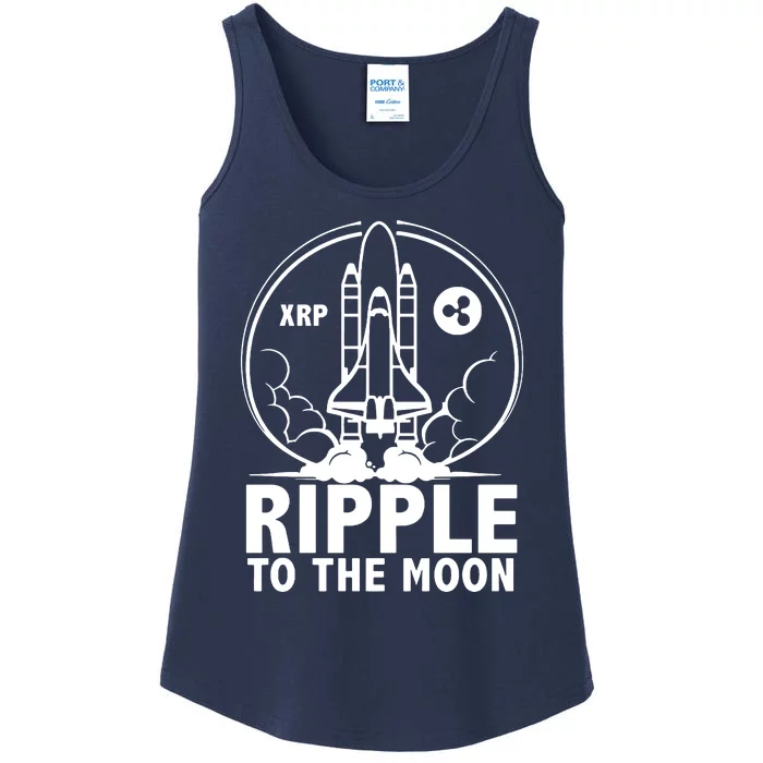 Ripple To The Moon Ladies Essential Tank