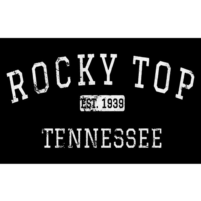 Rocky Tennessee TN vintage state Athletic style Bumper Sticker