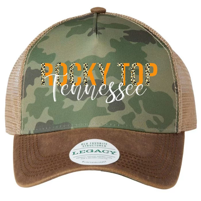 Rocky Top Tennessee Leopard Legacy Tie Dye Trucker Hat