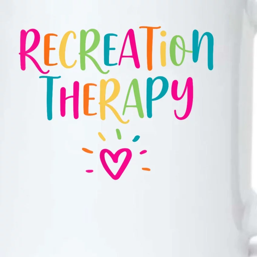 Recreational Therapy Therapist RT Month Recreation Therapy Black Color Changing Mug