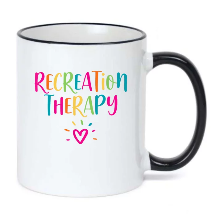 Recreational Therapy Therapist RT Month Recreation Therapy Black Color Changing Mug