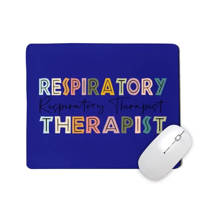 Respiratory Therapist Thankful Nurse For Mom Christmas Nurse Cool Gift Mousepad