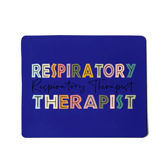 Respiratory Therapist Thankful Nurse For Mom Christmas Nurse Cool Gift Mousepad